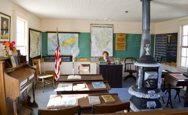 Opened around the turn of the 20th century, the East Walker School No. 9 served an area south of Yerington until 1953. It now sits in Yerington at the Lyon County Museum.